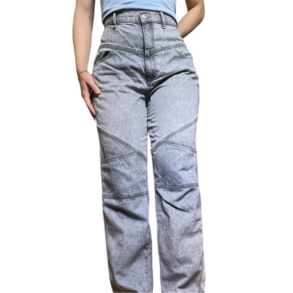 Urban Outfitters BDG Unique Grey High-Waisted Jeans - Picture 4 of 7